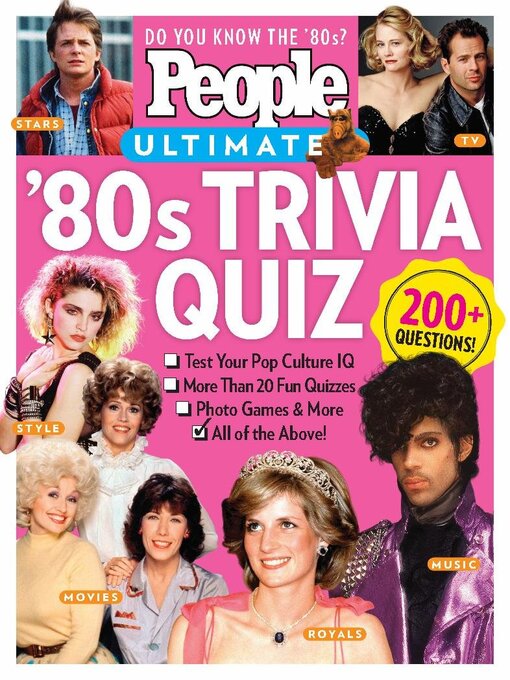Title details for PEOPLE Ultimate 80's Trivia Quiz by Dotdash Meredith - Available